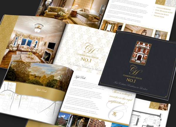 Cumberland House Visual Identity & Brochure design